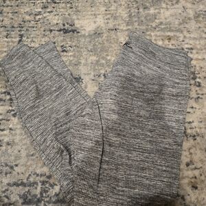 Victoria Secret Ribbed Gray Capri Leggings